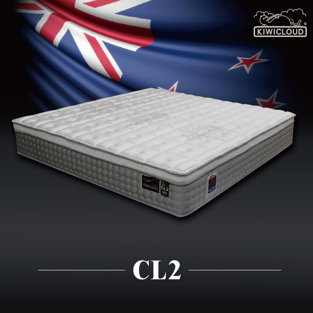 Kiwicloud-CL2-Wellington-Mattress